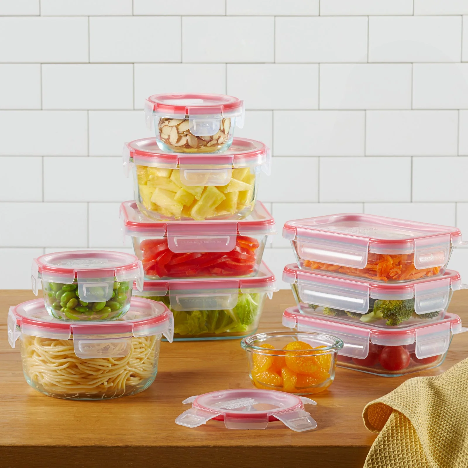 Pyrex® Freshlock™ 20-piece Glass Storage Set - Pyrex Home